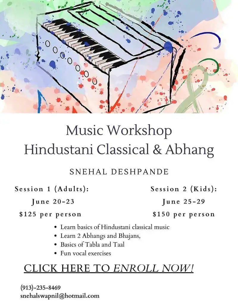 Snehal Deshpande Music Workshop 2024