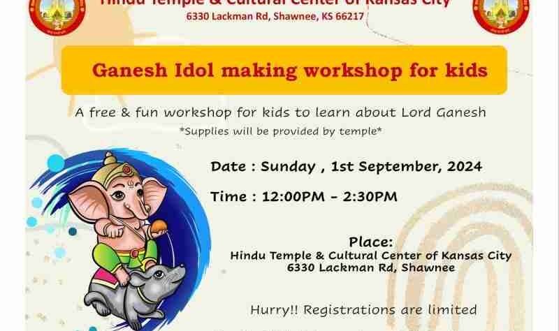 Ganesh Idol Making Workshop