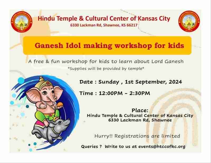 Ganesh Idol Making Workshop