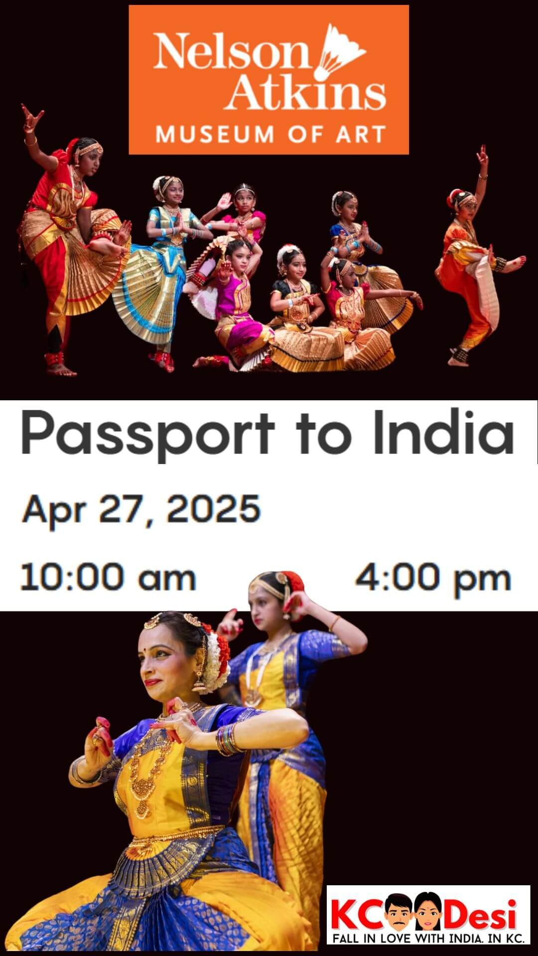 04/27 – Experience the Magic of India at Passport to India 2025!