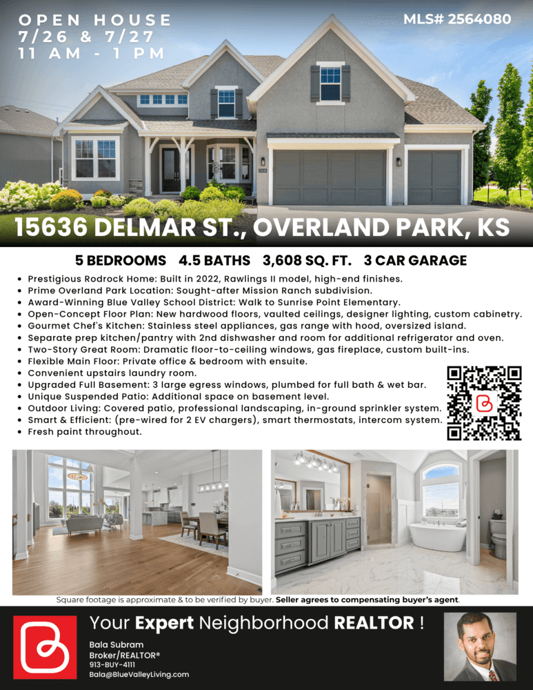 Open House – Bala Listing – 15636 Delmar St